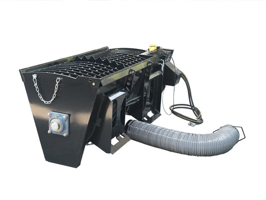 Self Loading Skid Steer Concrete Mixer Bucket Attachment 280 to 550 Liter Hydraulic Cement Mixer for Universal Skid Steers