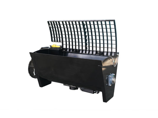 Self Loading Skid Steer Concrete Mixer Bucket Attachment 280 to 550 Liter Hydraulic Cement Mixer for Universal Skid Steers