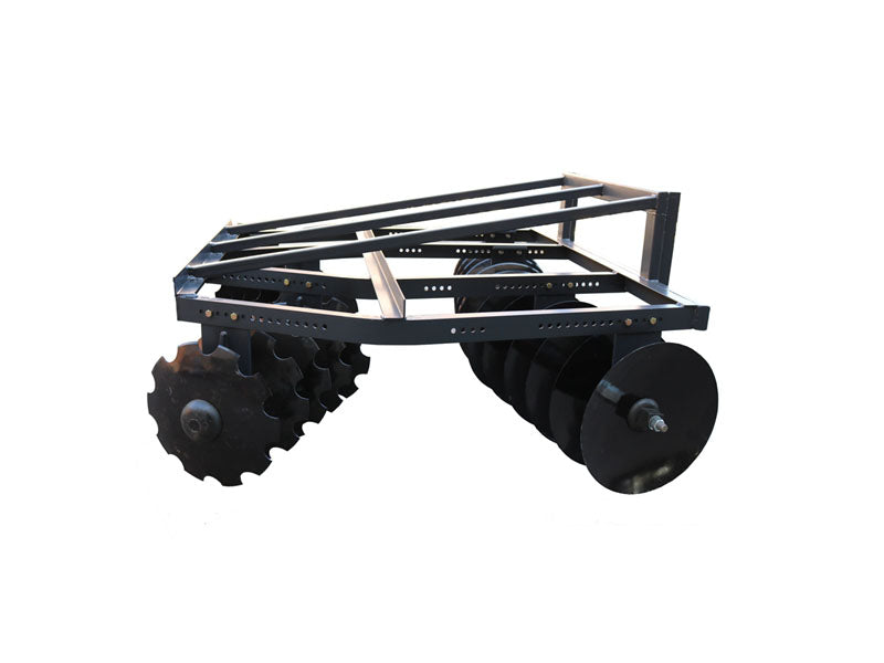 Load image into Gallery viewer, 96 Inch Skid Steer Disc Harrow Attachment Heavy Duty 22 Blade Tilling and Weed Control for Universal Skid Steers
