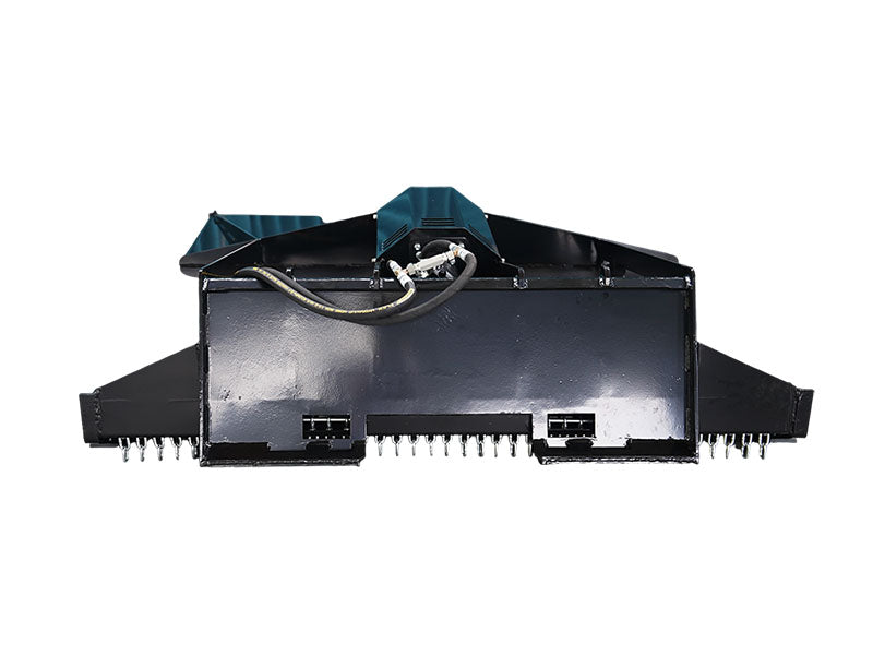 Load image into Gallery viewer, Skid Steer Brush Cutter Attachment 72 Inch High Flow 4 Blade Heavy Duty
