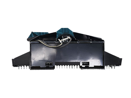 Skid Steer Brush Cutter Attachment 72 Inch High Flow 4 Blade Heavy Duty