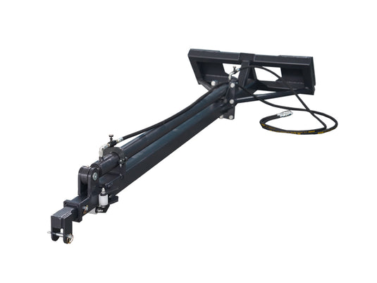 Hydraulic Telescoping Jib Boom Skid Steer Attachment 385kg – Universal Loader Tractor