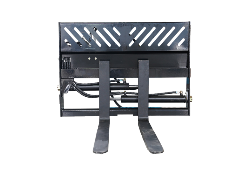 Indlæs billede i Gallery Viewer, Hydraulic Positioning Skid Steer Pallet Forks, Class 2A 2000kg Heavy Duty Fork Attachment MP1140
