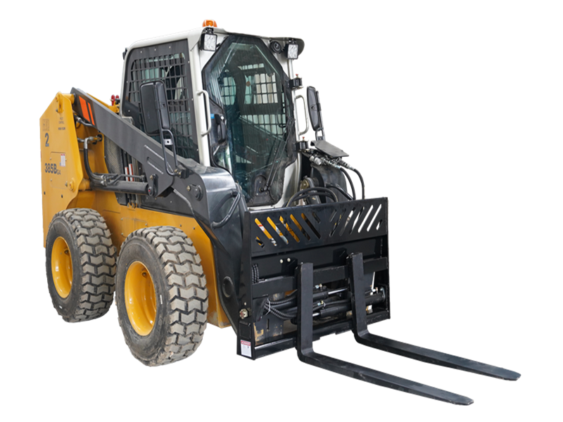 Indlæs billede i Gallery Viewer, Hydraulic Positioning Skid Steer Pallet Forks, Class 2A 2000kg Heavy Duty Fork Attachment MP1140
