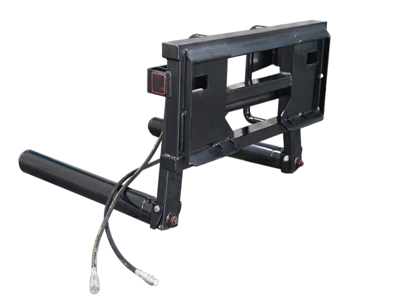 Indlæs billede i Gallery Viewer, Skid Steer Hydraulic Bale Lifter Handler Round Square Bale Roller Tube Quick Attach S-HSBH
