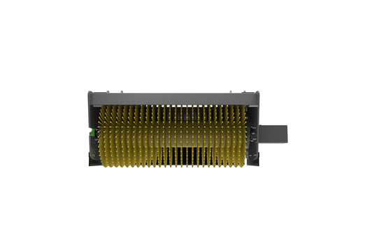 Skid Steer Hydraulic Pickup Broom Sweep Collect Dump 47 Inch Collection Hopper Quick Attach S-PB