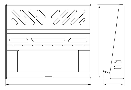 34 Inch Mini Skid Steer Pallet Forks Attachment 1000kg Capacity