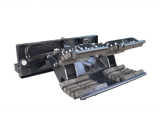 Skid Steer Pole Setter Attachment Double Cylinder Rotating 540kg