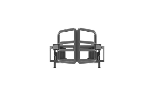 Skid Steer Hydraulic Bale Grab 2000kg Heavy Duty Quick Attach Greasable Pivot S-RBG170