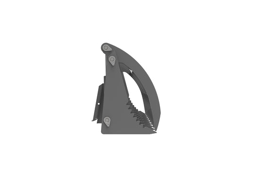 64 and 72 Inch Skid Steer Root Grapple Rake Attachment Heavy Duty Forestry Grapple for Brush and Land Clearing