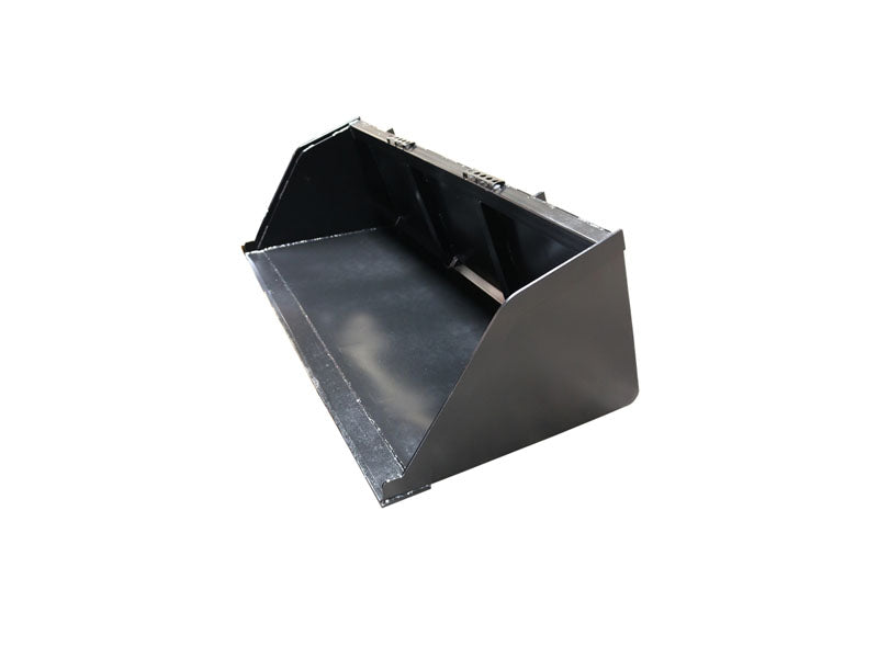 Indlæs billede i Gallery Viewer, Skid Steer Snow and Mulch Bucket 68-102 Inch High Capacity Multi Purpose for Snow Dirt Gravel and Mulch
