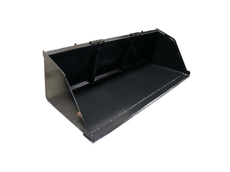 Indlæs billede i Gallery Viewer, Skid Steer Snow and Mulch Bucket 68-102 Inch High Capacity Multi Purpose for Snow Dirt Gravel and Mulch
