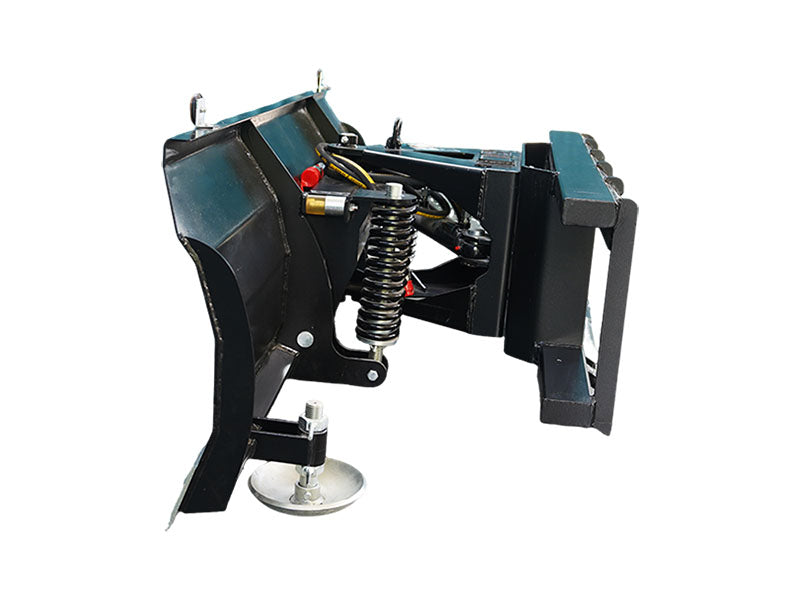 Load image into Gallery viewer, Skid Steer Hydraulic Angle Snow Blade Dozer Blade Attachment 72 84 Inch
