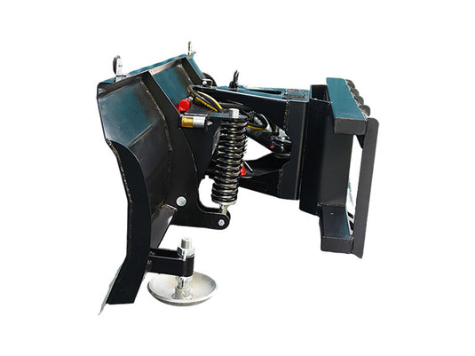 Skid Steer Hydraulic Angle Snow Blade Dozer Blade Attachment 72 84 Inch