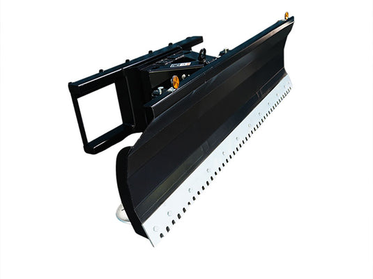 Skid Steer Hydraulic Angle Snow Blade Dozer Blade Attachment 72 84 Inch