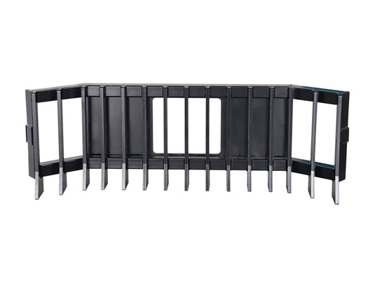 Skid Steer Stick Rake Attachment Side Wings Heavy Duty Land Clearing 71 87 Inch