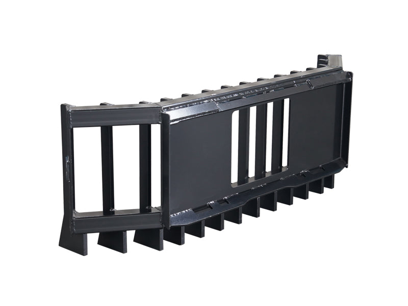 Load image into Gallery viewer, Skid Steer Stick Rake Attachment Side Wings Heavy Duty Land Clearing 71 87 Inch
