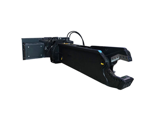 Skid Steer Scrap Shears Attachment 360 Degree Rotation Hydraulic Metal Cutting