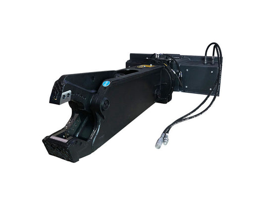 Skid Steer Scrap Shears Attachment 360 Degree Rotation Hydraulic Metal Cutting