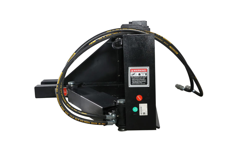 Load image into Gallery viewer, Skid Steer Hydraulic Tree Stump Fence Post Puller Attachment 1360kg Clamping Force
