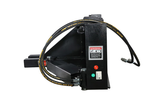 Skid Steer Hydraulic Tree Stump Fence Post Puller Attachment 1360kg Clamping Force