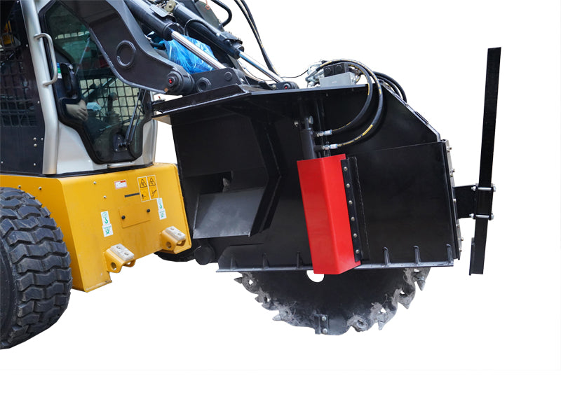 Chargez l'image dans la visionneuse de la galerie, Skid Steer Wheel Saw Attachment Concrete Asphalt Cutting 450mm Depth Road Repair
