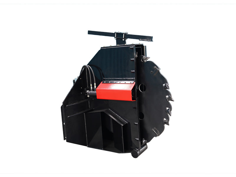 Chargez l'image dans la visionneuse de la galerie, Skid Steer Wheel Saw Attachment Concrete Asphalt Cutting 450mm Depth Road Repair
