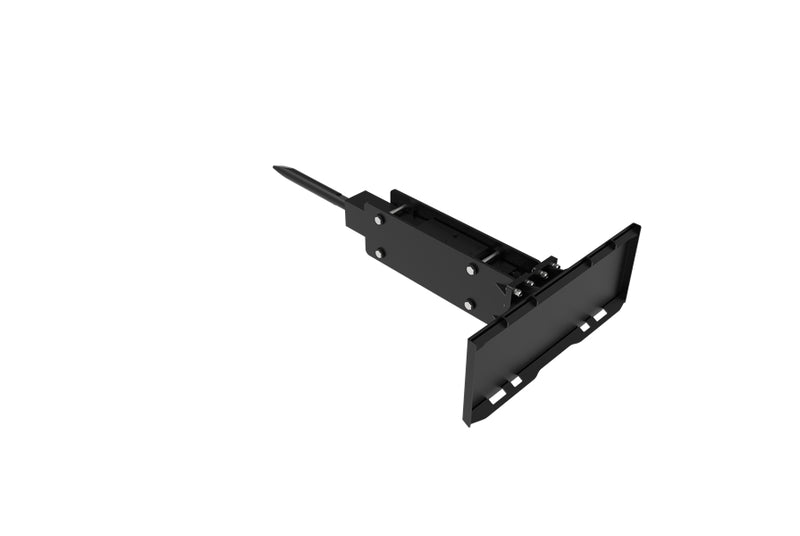 Load image into Gallery viewer, Skid Steer Horizontal Hydraulic Breaker Hammer Demolition Concrete Asphalt Rock Breaking Attachment
