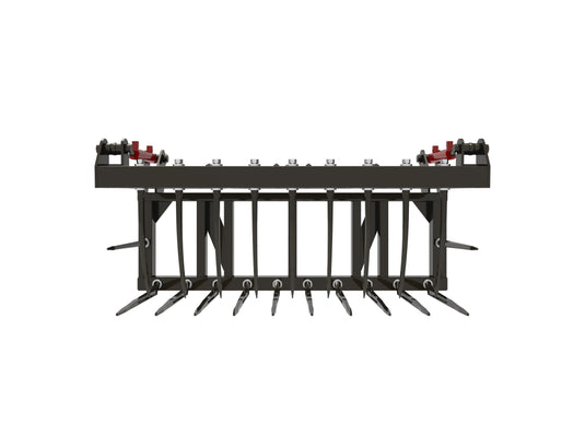 Hydraulic Power Silage Grab for Front Loader Tractor with Removable Tines