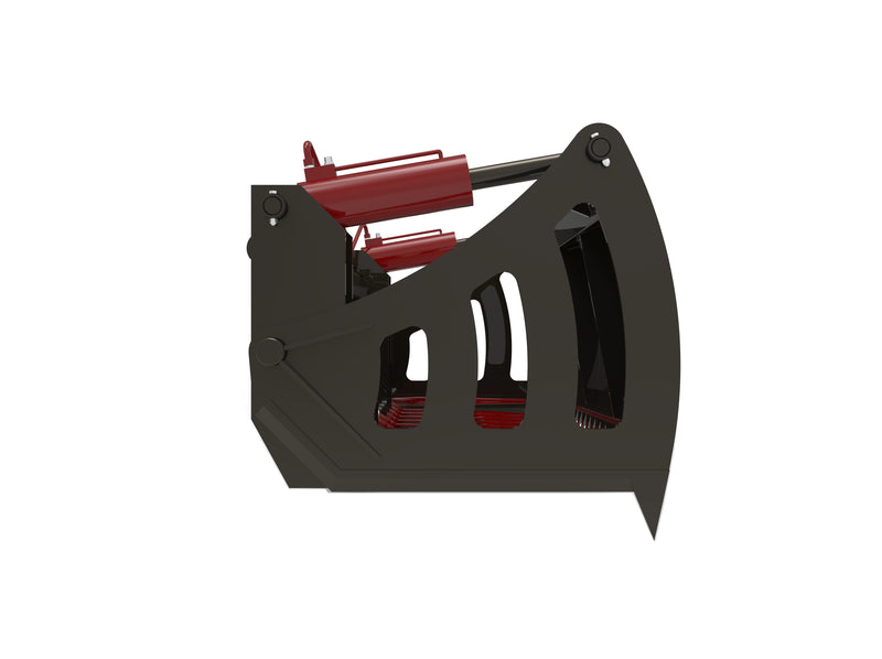 Indlæs billede i Gallery Viewer, Heavy Duty Hydraulic Silage Shear Grab Third Circuit Euro SMS Bracket Tractor
