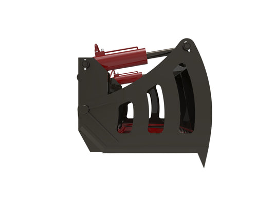 Heavy Duty Hydraulic Silage Shear Grab Third Circuit Euro SMS Bracket Tractor