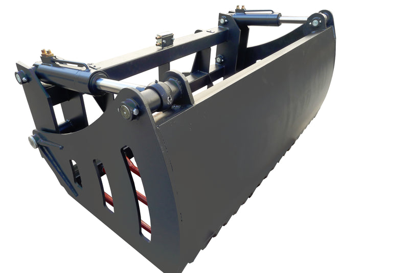Indlæs billede i Gallery Viewer, Heavy Duty Hydraulic Silage Shear Grab Third Circuit Euro SMS Bracket Tractor
