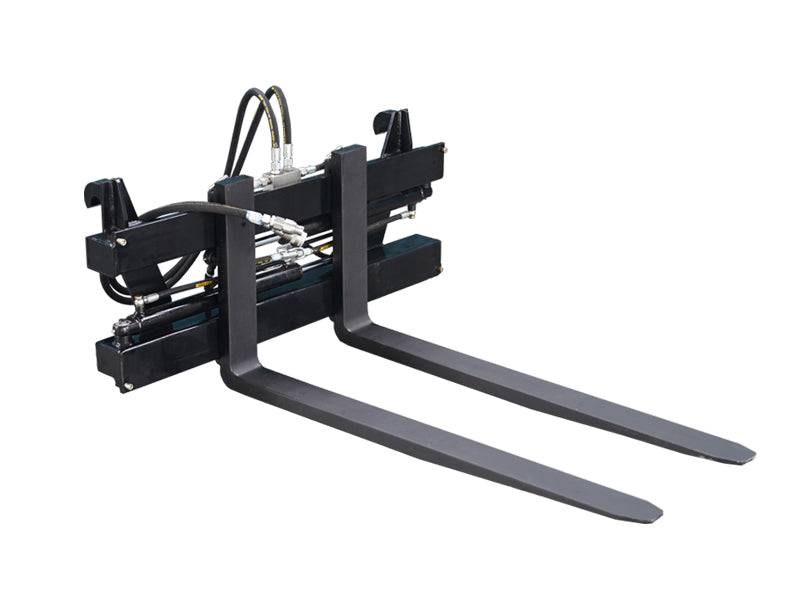Load image into Gallery viewer, Heavy Duty Pallet Fork Frame 1.5T to 8T, Tractor Loader Attachment Euro SMS Trima BIG BM Bracket
