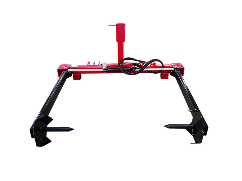 Indlæs billede i Gallery Viewer, Hydraulic Round Bale Unroller – 3 Point Hitch Cat 1 &amp; Cat 2, 2000 lb, Standard &amp; Quick Hitch
