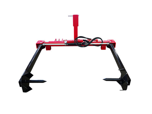 Hydraulic Round Bale Unroller – 3 Point Hitch Cat 1 & Cat 2, 2000 lb, Standard & Quick Hitch