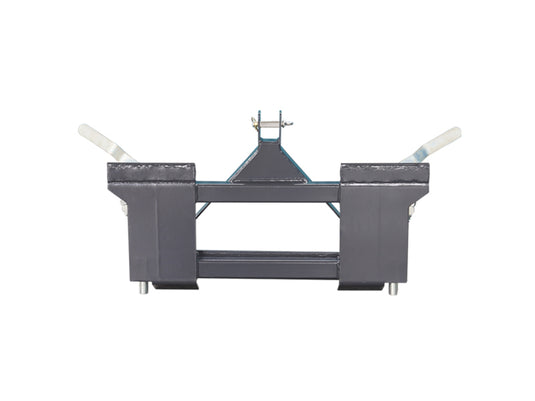 3 Point Hitch to Skid Steer Quick Attach Adapter, Category 1 Heavy Duty Conversion Plate