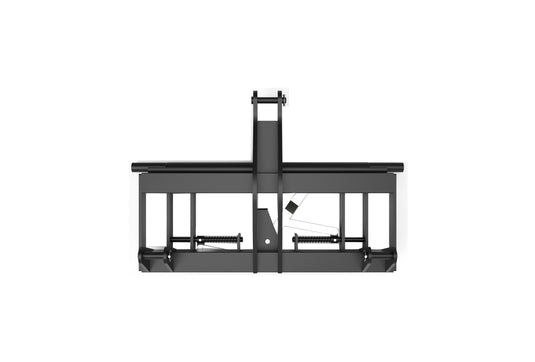 3 Point Hitch to Euro SMS Front Loader Adapter, Cat 2 Tractor Quick Attach Converter, Heavy Duty