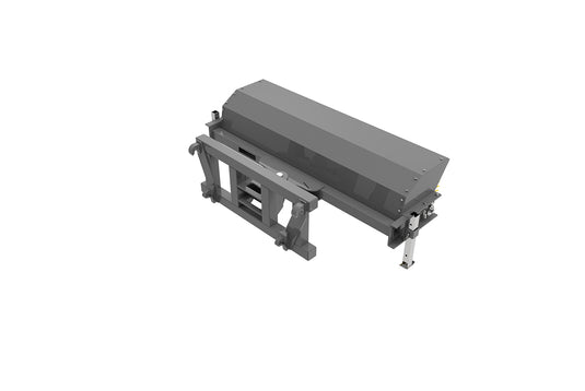 Hydraulic Angle Rotary Broom Sweeper with Waste Collector Euro SMS Tractor Attachment