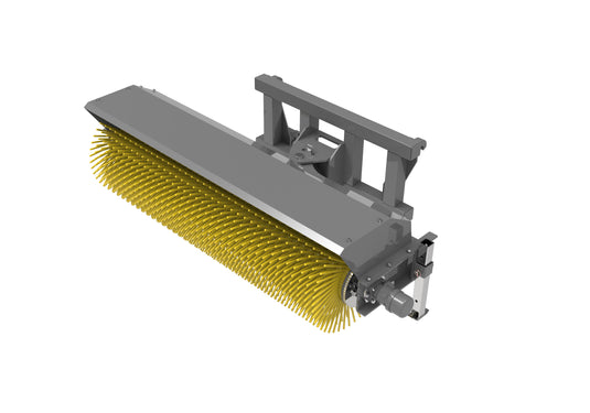 Hydraulic Angle Rotary Broom Sweeper with Waste Collector Euro SMS Tractor Attachment