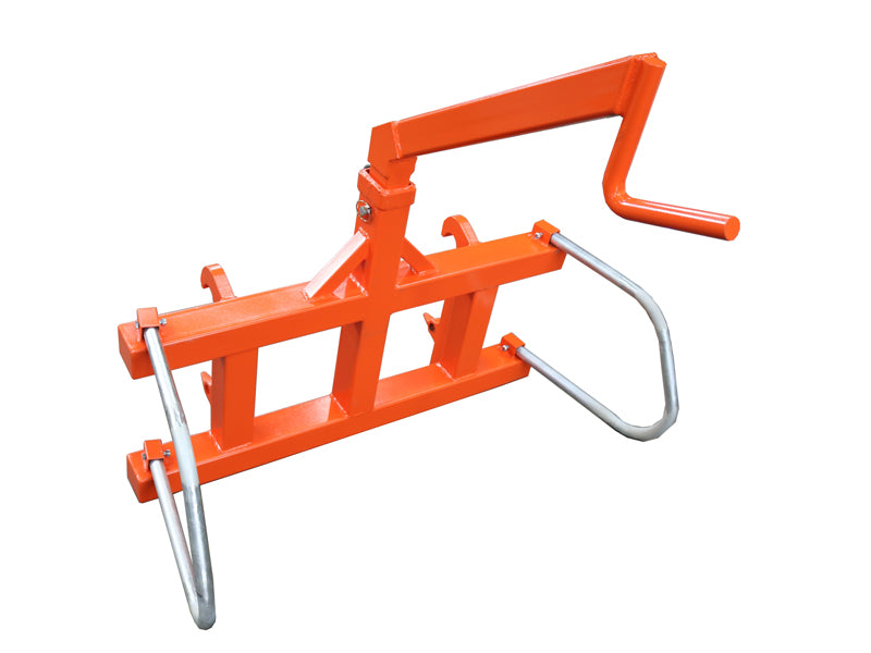 Load image into Gallery viewer, Telescopic Big Bag Lifter 1000kg Euro Quick Attach Tractor Attachment
