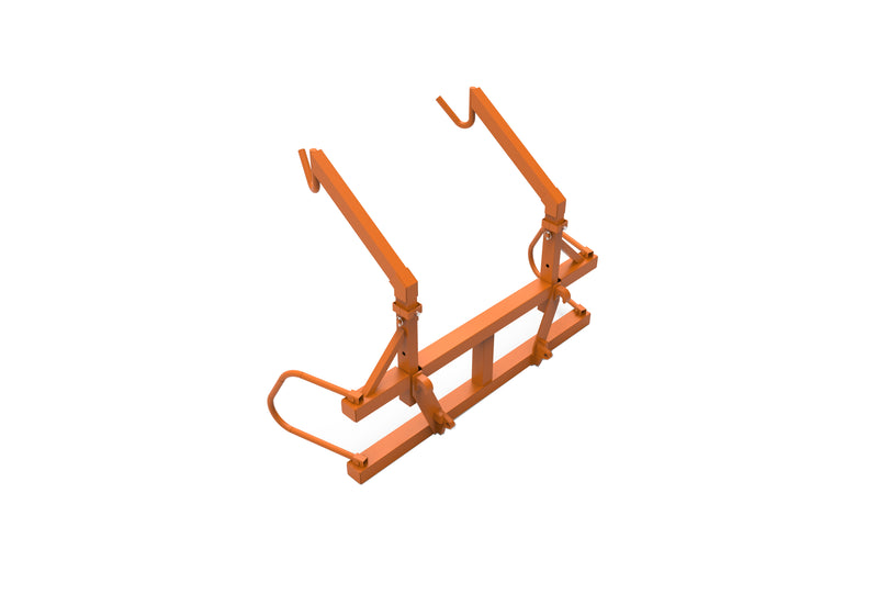 Load image into Gallery viewer, Dual Arm Telescopic Big Bag Lifter 1000kg Per Arm Euro Trima Tractor Attachment
