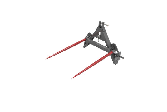 Foldable Bale Fork 3 Point Linkage A Frame Tractor Attachment T-BFF