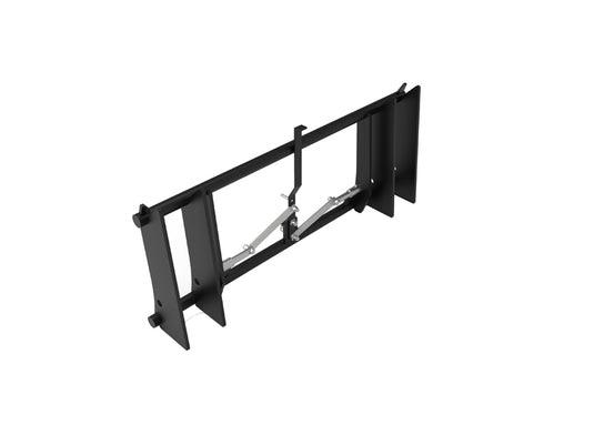 Front Loader Adapter Blank to Euro Hitch Quick Attach Plate