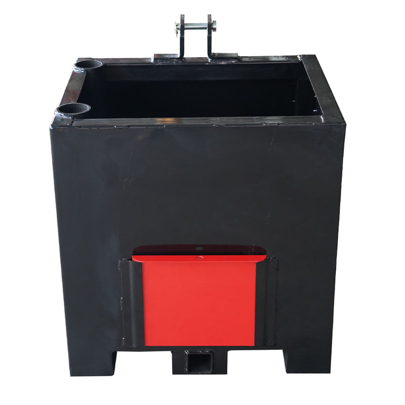Load image into Gallery viewer, Ballast Box 3 Point Hitch, Category 1 Tractor Weight Box, 360kg, Sliding Door Tool Storage
