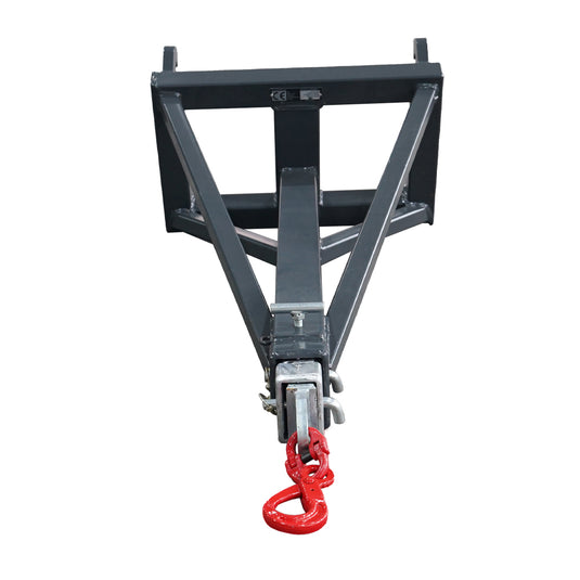 Telescopic Crane Jib Tractor Front Loader 2.2t to 10t Euro SMS Big BM Attachment