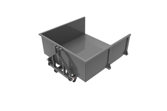 Hydraulic Dump Box Tractor 3 Point Hitch Cat 1 Quick Hitch Tipping Bucket Attachment