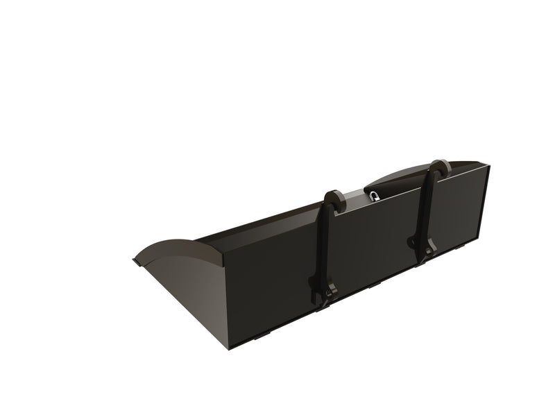 Indlæs billede i Gallery Viewer, Heavy Duty Wheel Loader Leveler Bucket, Big BM Attachment 87 to 118 Inch Grading Bucket
