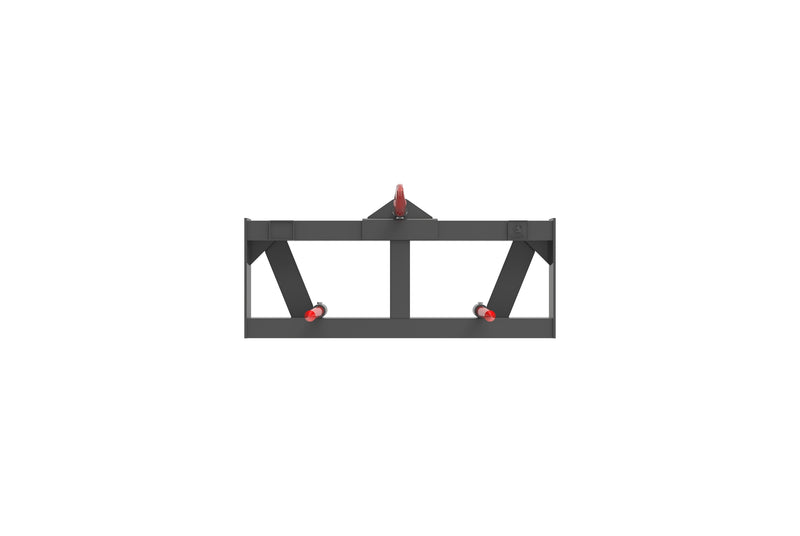 Indlæs billede i Gallery Viewer, Quick Tach Hay Spear Tractor Attachment with Stabilizer Spears Euro T-HS
