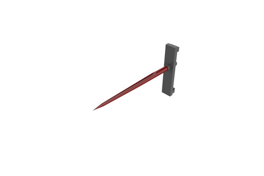 Forklift Hay Bale Spear Attachment – Slip-On Pallet Fork Converter, 1,350kg Capacity, 45mm Spear