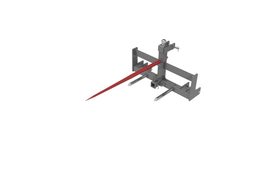 3 Point Hitch Receiver with Suitcase Rack